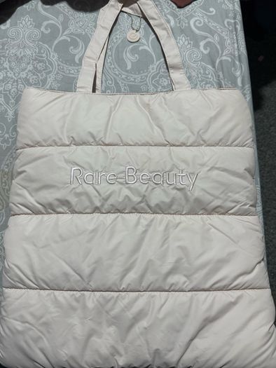 Rare Beauty by Selena Gomez Puffy Tote Bag NEW never used genuine