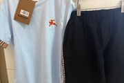 Burberry boy set 7yrs