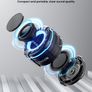 Shower Speaker Bluetooth FM Radio IPX7 Waterproof 12H Playtime RGB Lights Portable Speakers Wireless Bluetooth Mini Speaker with Suction Cup Hook for Bathroom Party Travel Outdoor Image 2