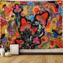 Tree Of Life Tapestry Black And White (multiple Designs, See Photos) Image 3