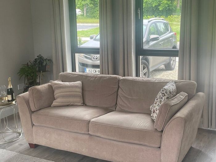 2 large matching couches