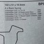 VW Golf / polo / Vento Brake Pads. Image 2