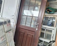 Brown Pvc door