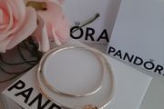 new genuine pandora necklace with 14k gold clasp