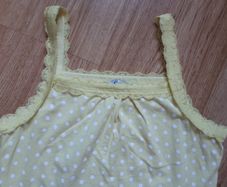 Yellow Summer top. Age 11-12