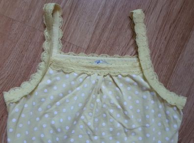 Yellow Summer top. Age 11-12