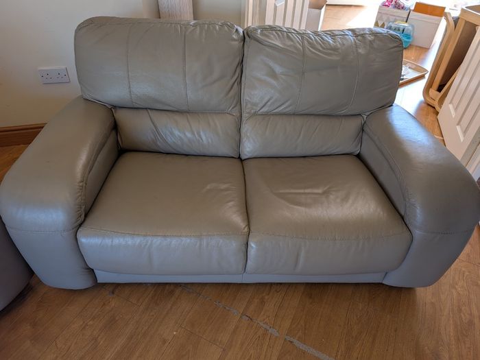 DFS Leather Sofa Set
