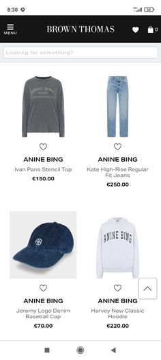 Anine Bing ladies jeans