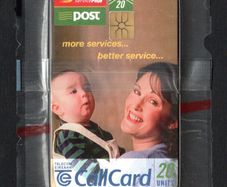 1997 Ireland 20 unit the many different services available at An Post's (the Irish postal service) post offices (Gemplus GEM1) Call Card Mint in packaging. Telecom Eireann card number 1156.
