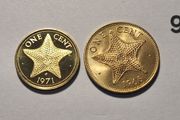 COINS UNC,Libya,Uganda,India,Jamaica,Ceylon,Canada,Hong Kong,Guyana,Bahamas,PENNY,ANNA,PIECE,CENT,MILLIEMES