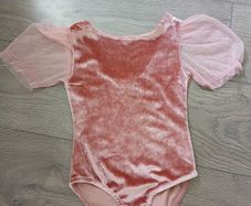 ZARA Velvet new girls top