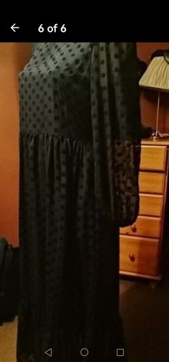 beautiful new gallery Navy maxi dress