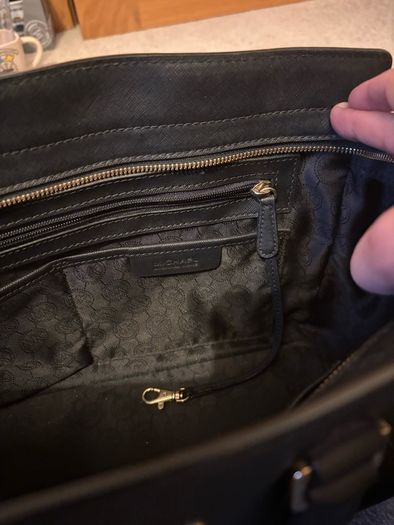 Michael Kors Selma Black Leather Satchel Bag