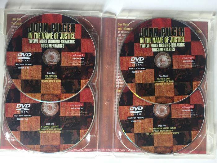 John Pilger - In The Name Of Justice [2007] [DVD TV Boxset]