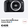 Canon EOS 2000D Body + 18-200mm IS kit Image 2