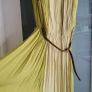 BASTYAN Ocre tones 100% Silk Layered Midi with Bronze tone Necklace and Tan studded belt - Sz 14UK - Rrp 575 (New) Image 3
