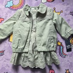 6m, With Tags 3Piece OshKosh B'gosh Dress and Jacket Set