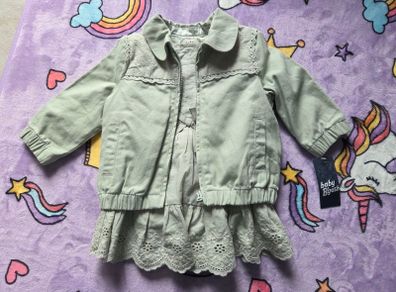 6m, With Tags 3Piece OshKosh B'gosh Dress and Jacket Set