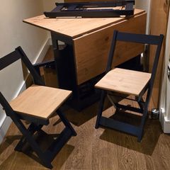 Brambly Cottage Palmateer Dining Set (Table + 4 Chairs)