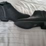 flat black suede boots Image 2