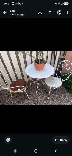 garden furniture