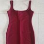 Bodycon dress Burgundy s. S/M Image 2