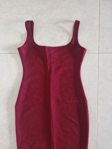 Bodycon dress Burgundy s. S/M