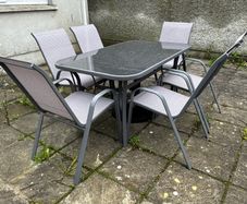 Seville Six Seater Outdoor Dining Set