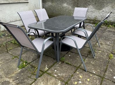 Seville Six Seater Outdoor Dining Set