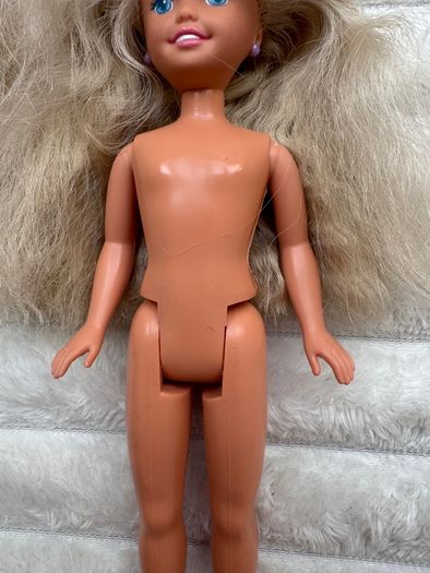 Mattel 1991 Barbie's Barbie Little Sister Stacie Doll Mattel approx. 19 cm. Used Please see photos