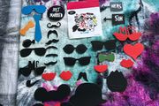 Photo booth props/ 31 pcs set