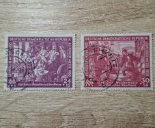 East Germany 1950 "Leipzig Spring Fair" Complete Set cancelled - free standard postage