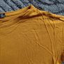 Boohoo Mustard Top  Size 10 Image 3