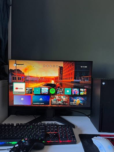 Full Xbox Series X + 180Hz Monitor Gaming Setup