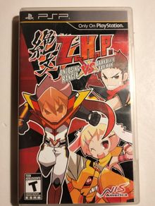 Z.H.P. Unlosing Ranger vs Darkdeath Evilman PSP PlayStation Portable NIS