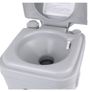 20L Portable Flush Outdoor Toilet for Camping Caravan Mobile Image 6
