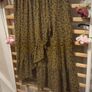 Bnwot fransa mustard/olive pattern shirt size small wrap effect frilled detail Image 8