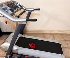Heavy duty Roger Black Silver Electric treadmill