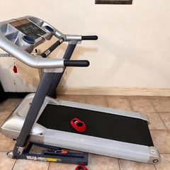 Heavy duty Roger Black Silver Electric treadmill