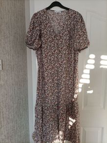 Floral dress size 14/16