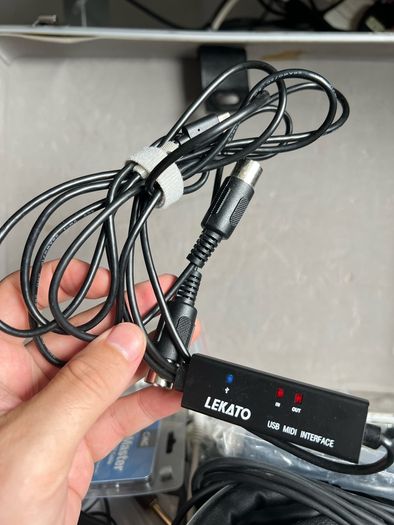 Lekato MIDI to USB-C Cable