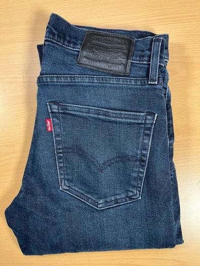 Levi's 511 Women's Jeans Slim Fit - Premium Big E W30 L30 Blue Stretchy
