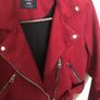 Bershka Suede Biker Jacket Size 12 Image 2