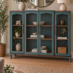 Glass display cabinet / sideboard