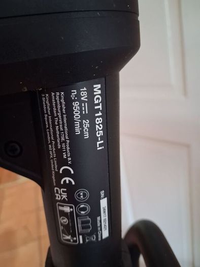 Mac Allister Cordless Grass Strimmer