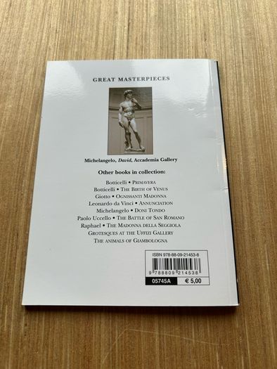Michelangelo DAVID published by Giunt