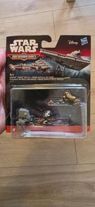 Star Wars - Vintage (Endor: Forest Battle) MicroMachines. Luke, Imperial & AT-ST