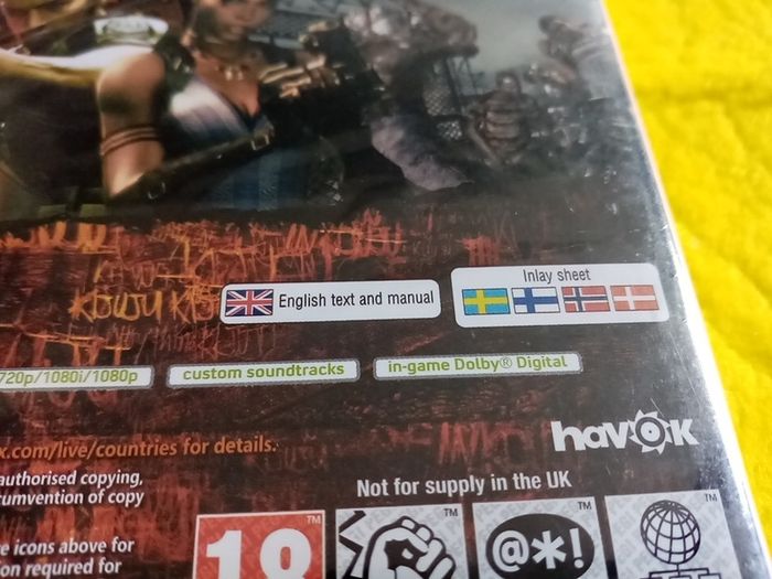 Resident evil 5 Xbox 360 games Original