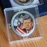 JFK cased coin set of 36 Eisenhower Ike Dollar coins Image 4