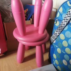 ikea mammut stool pink